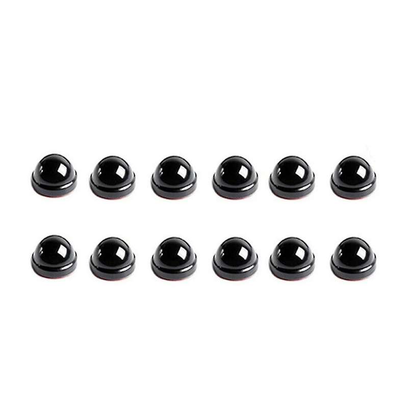Front Door Storage Net Screw Trim Cover for Ford Bronco 2021 (black)