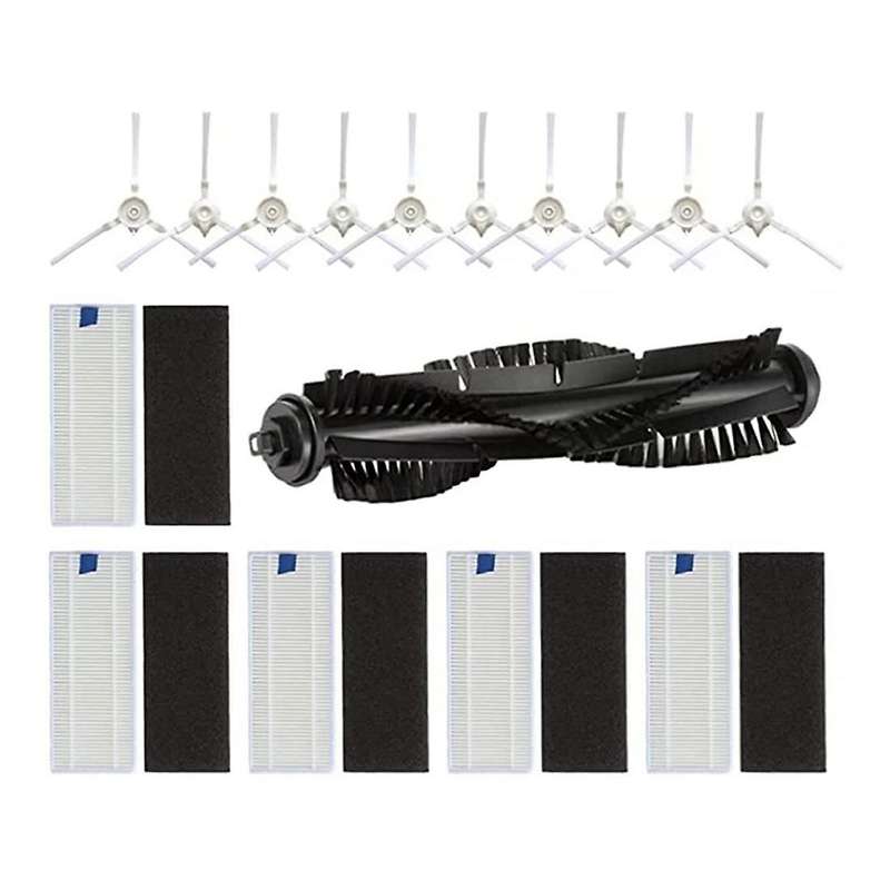 1set Sponge Filter Mian Side Brushes Kit for 360 S6 Vacuum Cleaner