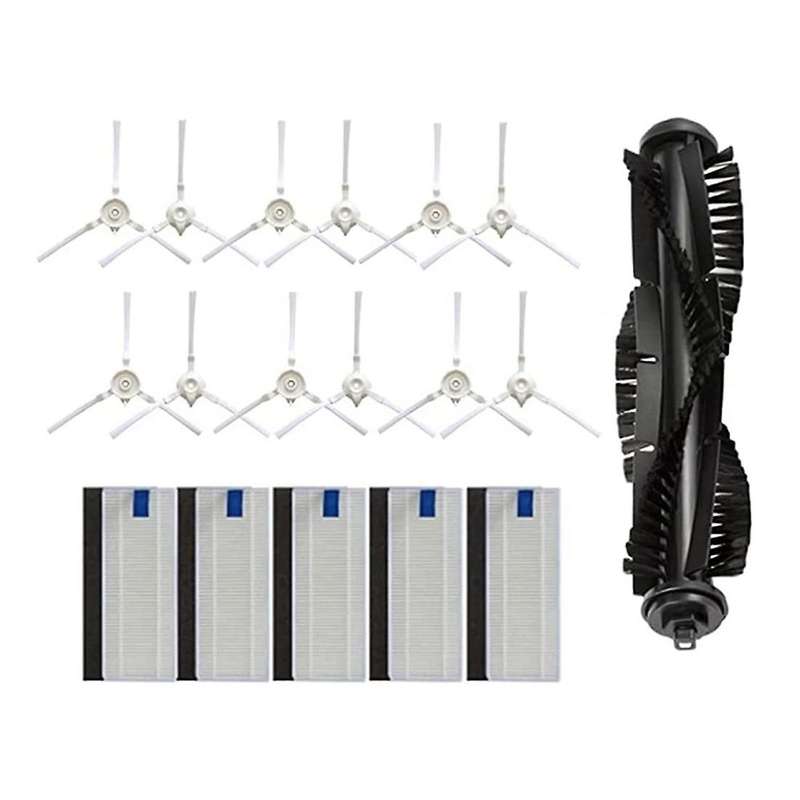1set Sponge Filter Mian Side Brushes Kit for 360 S6 Vacuum Cleaner