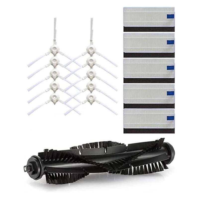 1set Sponge Filter Mian Side Brushes Kit for 360 S6 Vacuum Cleaner