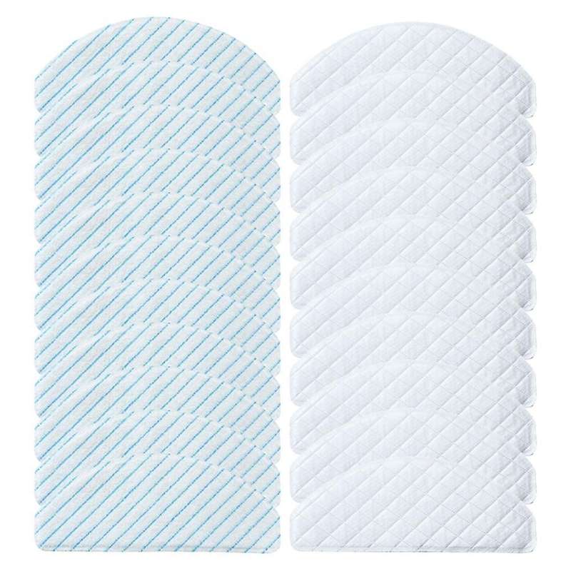 100pcs Mop Cloths Mopping Pads for Ecovacs Deebot T8 T9 Max Robot