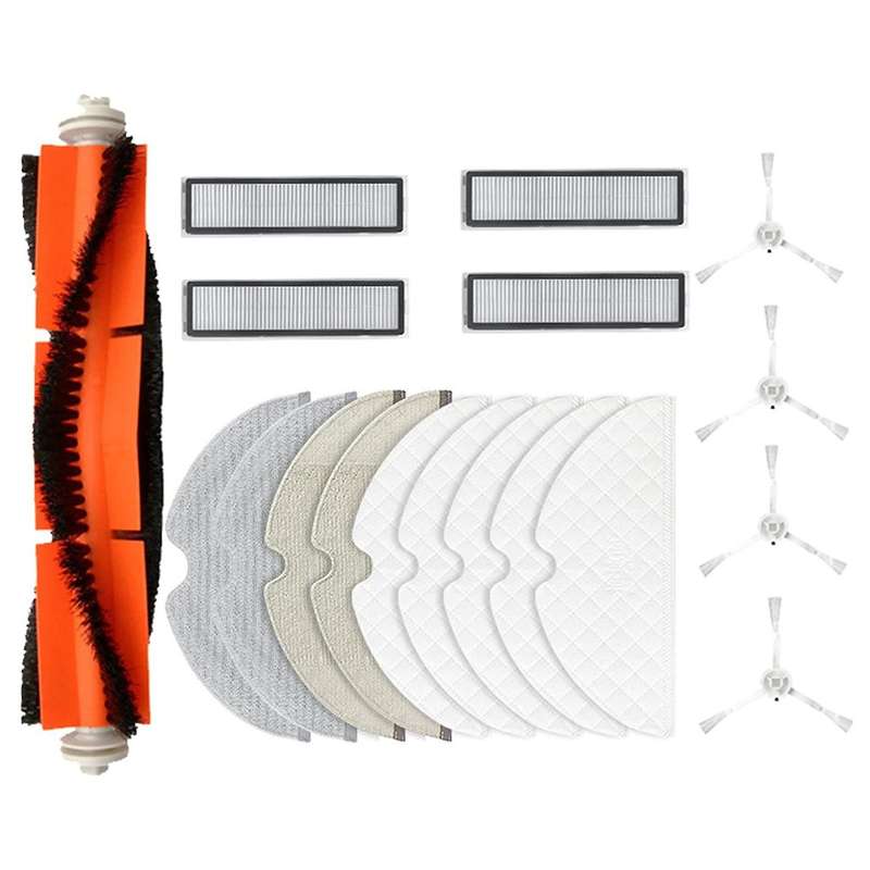 For Dreame D9 L10 L10 Pro Robot Vacuum, Roll Brush Filter Mop Pads