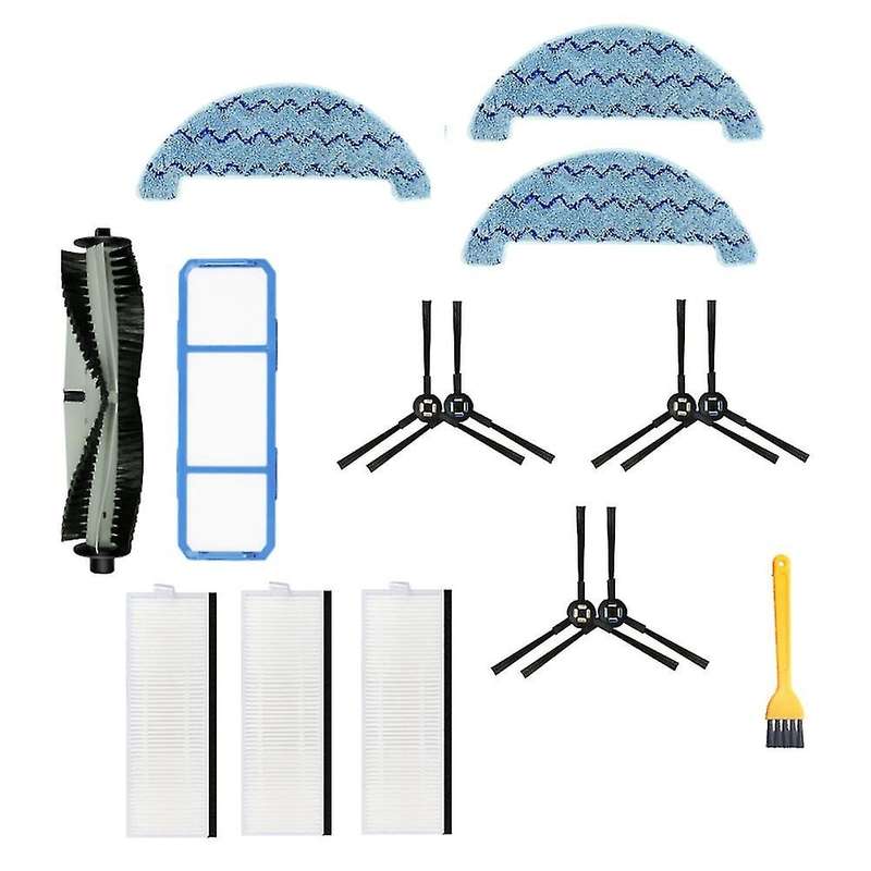 Main Side Brush Hepa Filter Mop Cloth Primary Filter for Ilife A7
