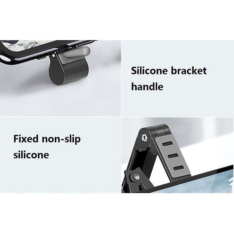 Oatsbasf Notebook Laptop Holder Riser, Desktop Laptop Cooler (gray)