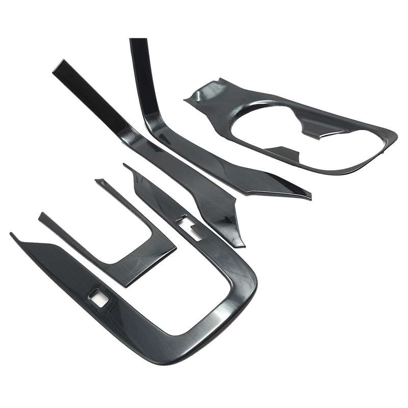 Car Gear Shift Water Cup Holder Frame Panel Trim Cover