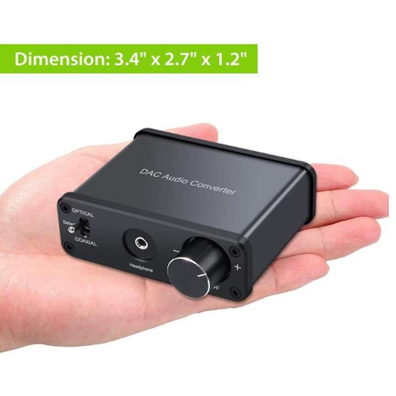 192khz Dac Converter Support Optical Coaxial Switcher Digital