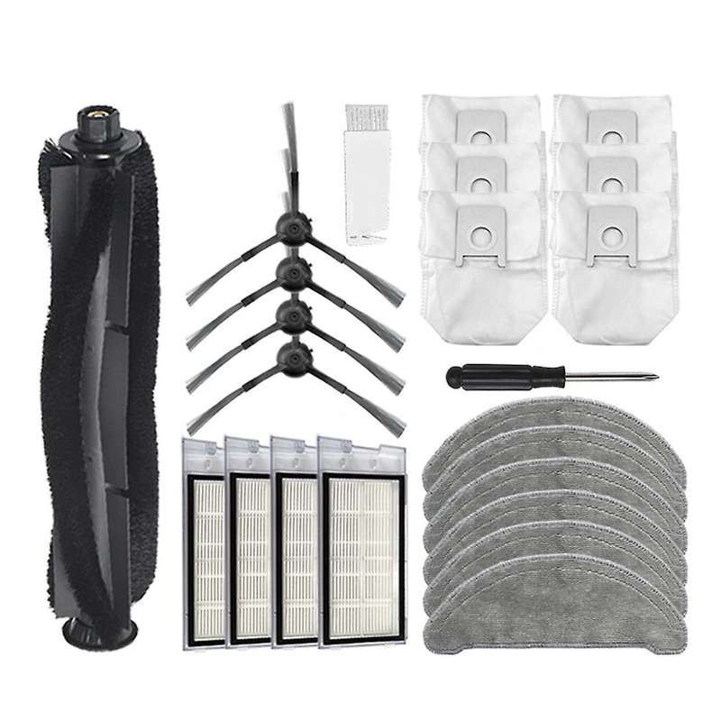 For Roidmi Eve Plus Vacuum Cleaner Hepa Filter Mop Main Side Brush