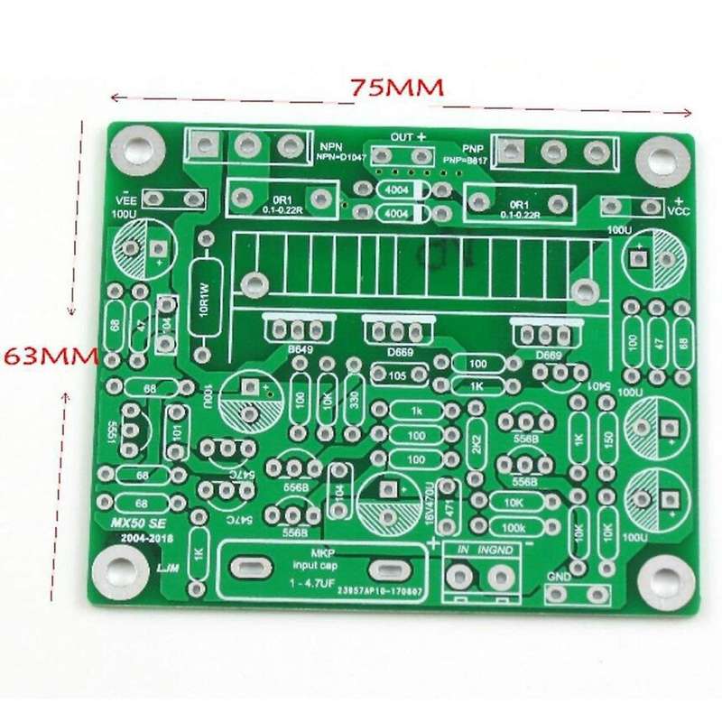 2pcs Mx50 Se 100wx2 Dual Channels Audio Power Amplifier Board