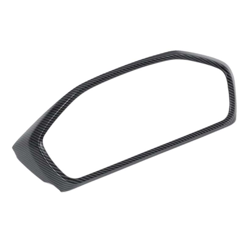 Carbon Fiber Car Dashboard Instrument Frame Cover Sticker Decoration