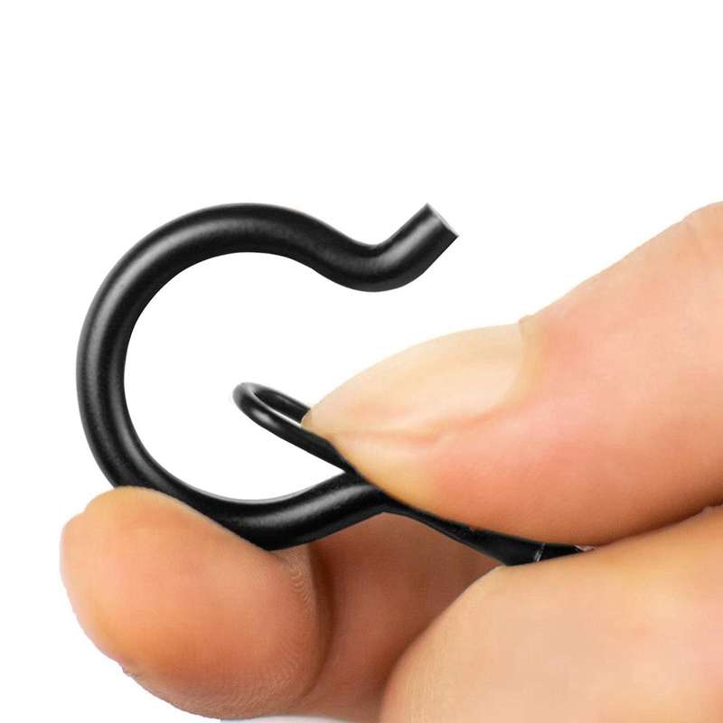 40 Pcs Q-hanger, Screw Hooks for Outdoor String Lights,buckle Design
