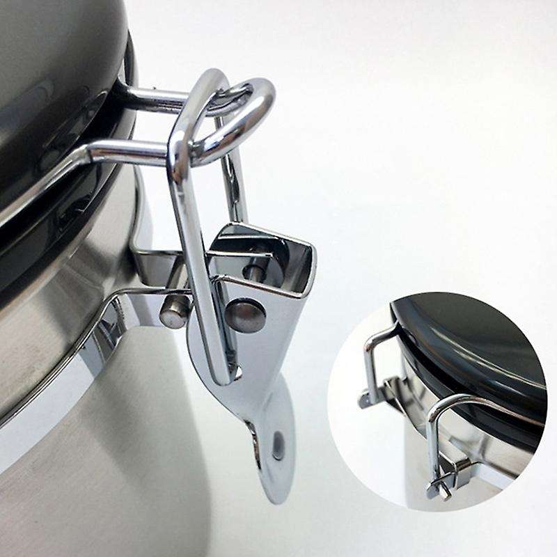 Coffee Canister Scoop Airtight Stainless Steel Storage Canister Set