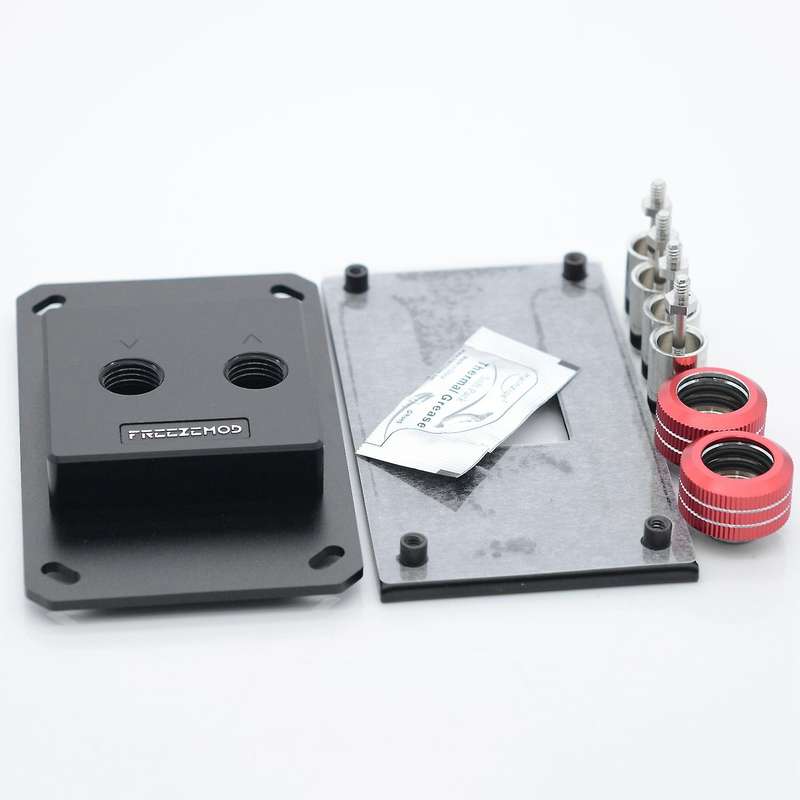 Freezemod Computer System Water Cooler Block for Amd Am3 Am4 Platform