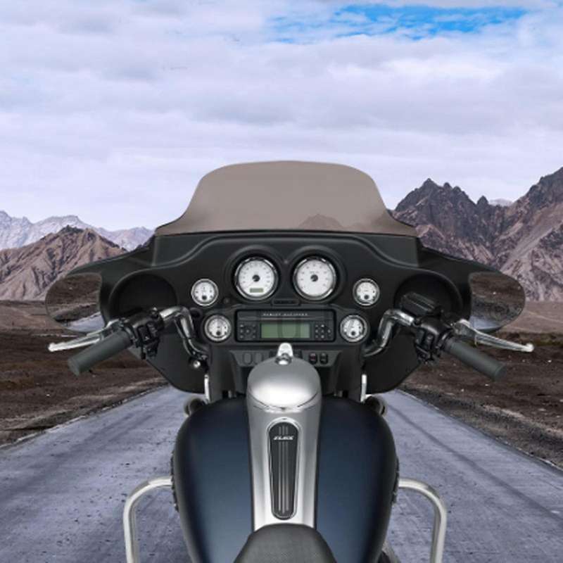 8 Inch Clear Windshield Fairing Windscreen for Electra Touring 96-13
