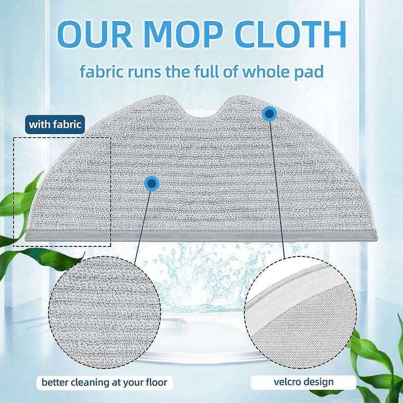 For Xiaomi Dreame D9 Parts Main Side Brush Mop Cloth Hepa Filter