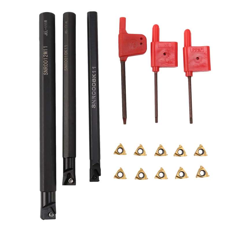 3set Lathe Boring Bar 3 X Wrench 10 X 11ir A60 Inserts 3 X Cutterbars