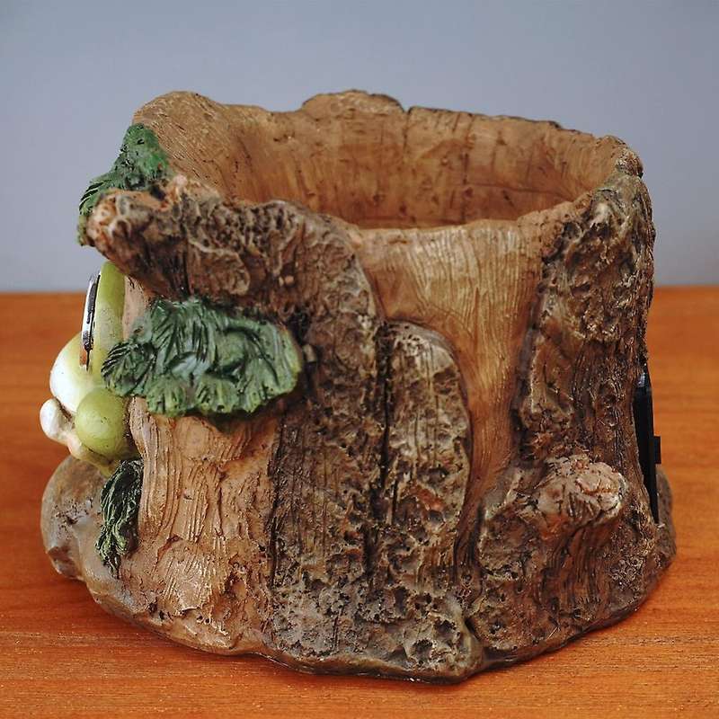 Frog Garden Decor Solar Frog Light Figurines Frog Shaped Statue L