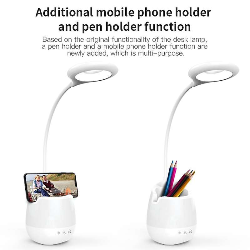 Rechargeable Bluetooth Audio Rgb Colorful Desk Light for Home Office