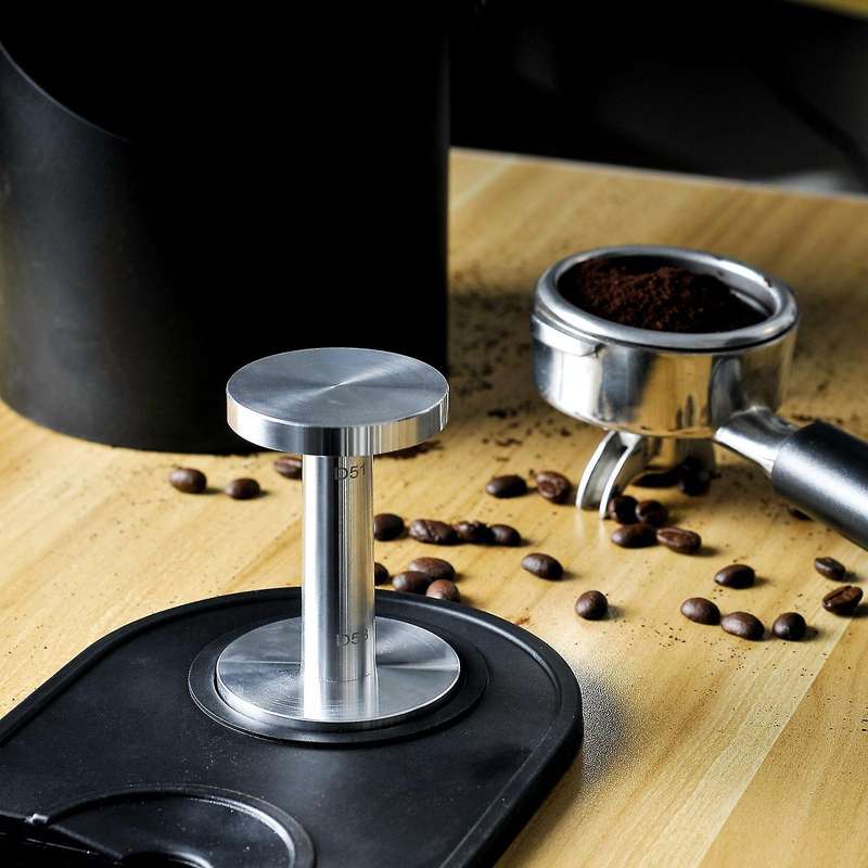 58mm+51mm Coffee Distributor Bean Press,flat Base Coffee Make Tool