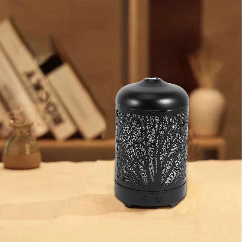 Metal Tree Essential Oil Diffuser 100ml Aroma Diffuser Us Plug