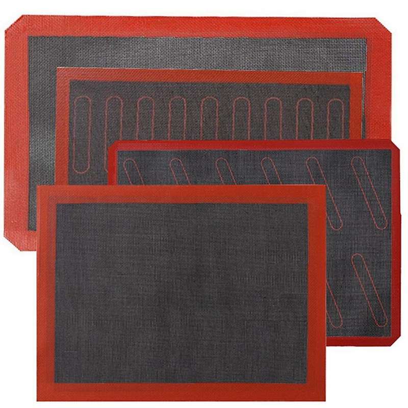 4pcs Non Stick Perforated Silicone Baking Mat Oven Sheet Liner