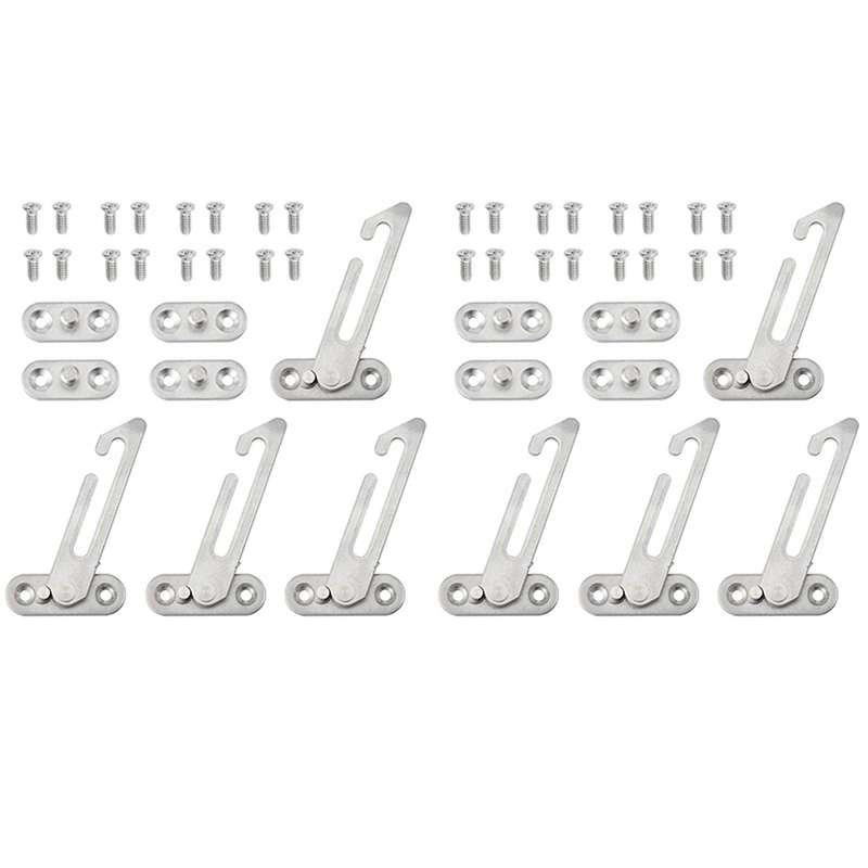 8pcs for Upvc Window Stainless Steel Child Lock Restrictor(right)