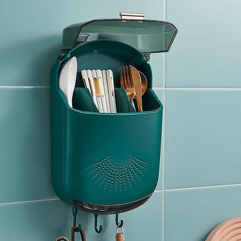 Kitchen Storage Holder Spoon Fork Chopstick Tableware Organizer A