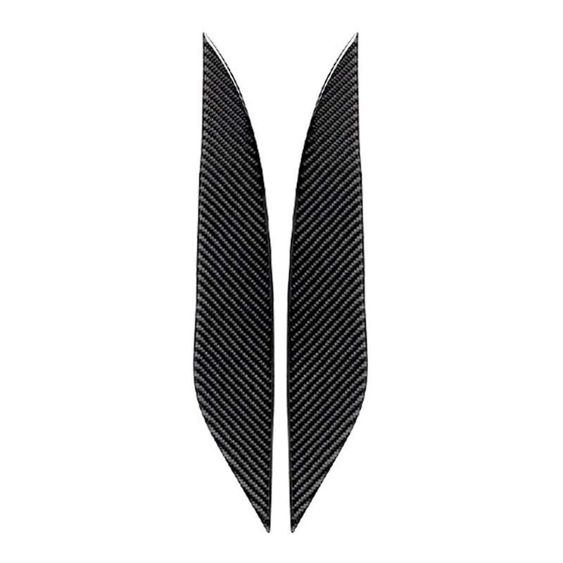Car Headlights Eyebrow Trim for Toyota Land Cruiser Prado 2010-2018