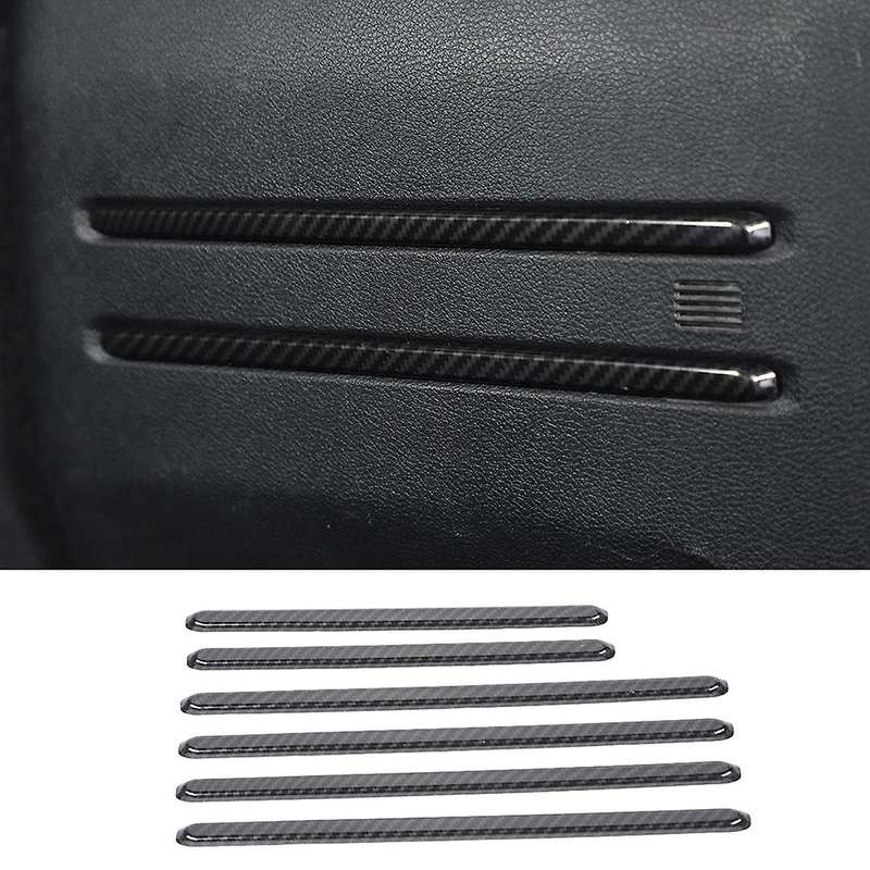 Car Tail Box Decoration Strip for Jeep Wrangler Jl Abs Carbon Fiber