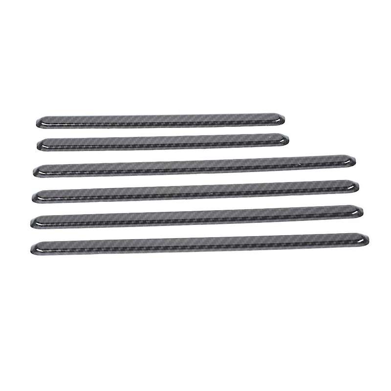 Car Tail Box Decoration Strip for Jeep Wrangler Jl Abs Carbon Fiber