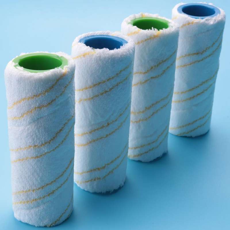 4 Pieces Set Of Rollers for Karcher Fc5 Fc7 Fc3 Fc3d Cleaner 2 Yellow