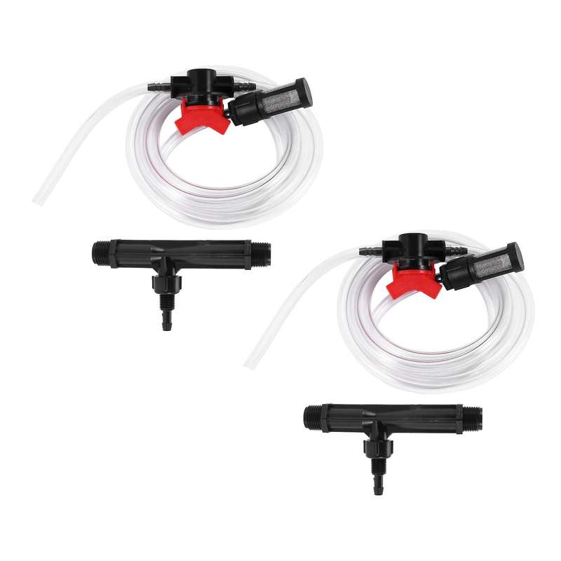 1/2 Garden Irrigation Device Venturi Injector Switch Water Tube Kit