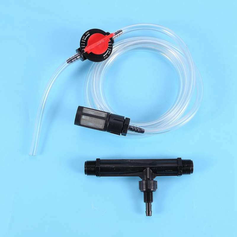 1/2 Garden Irrigation Device Venturi Injector Switch Water Tube Kit