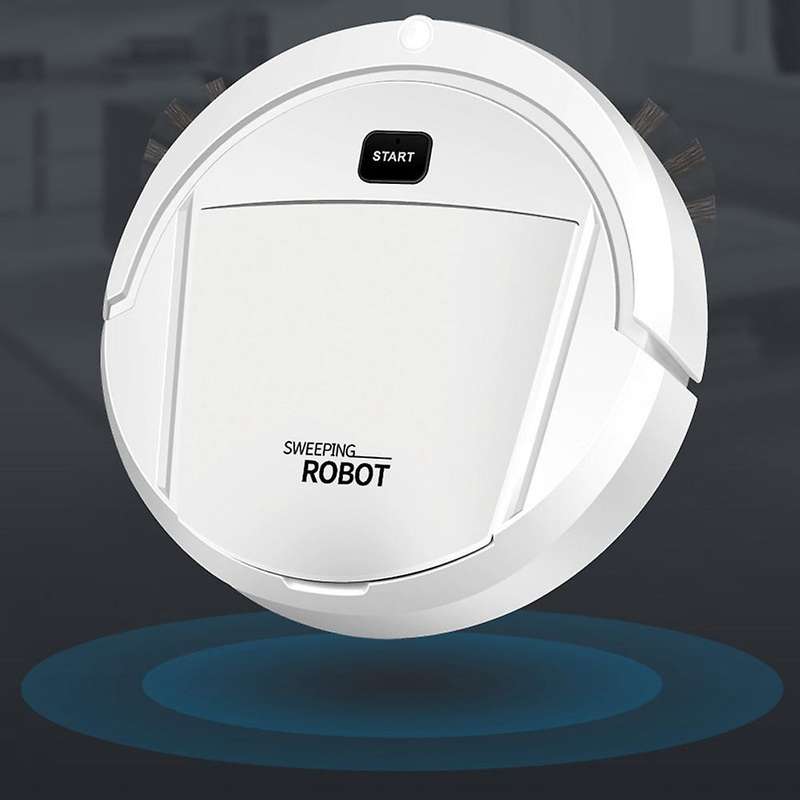 Robot Vacuum Cleaner Intelligent Silent Sweeping and Dragging,white