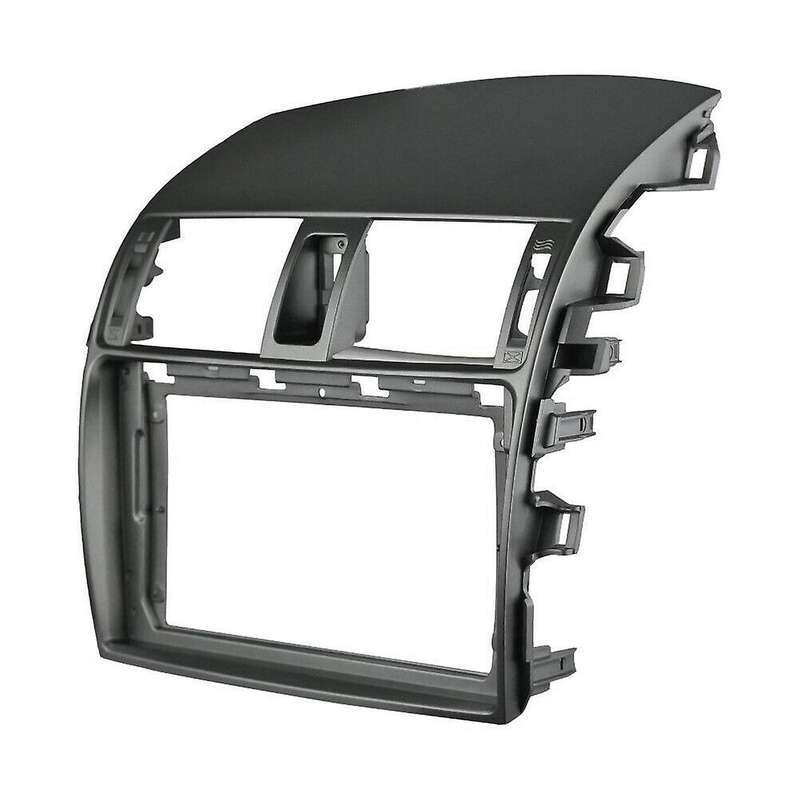 Car Radio Fascia Trim Kit, 2 Din Dash Panel Dvd Frame Install Kit