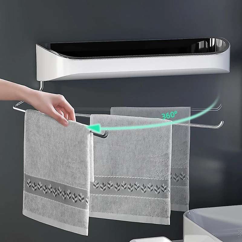 Wall-mounted Bathroom Shelf Organizer for Bathroom Accessories,b