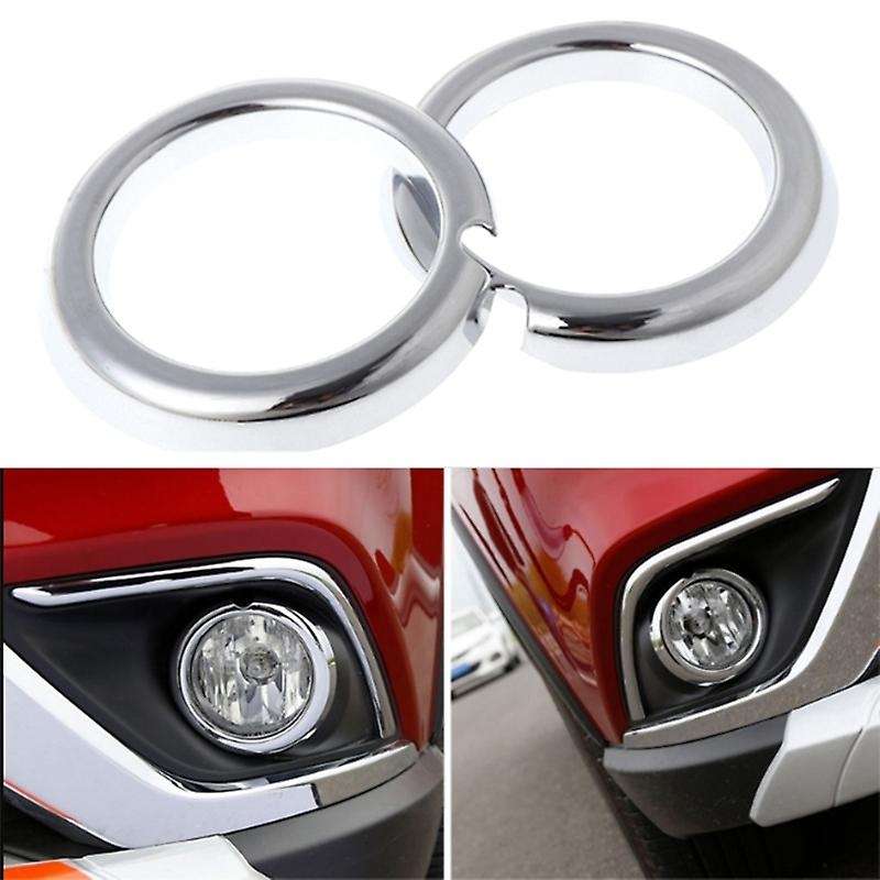 Abs Chrome Front and Rear Fog Lights Cover for Mitsubishi Outlander