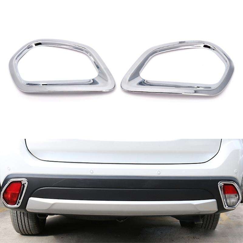 Abs Chrome Front and Rear Fog Lights Cover for Mitsubishi Outlander