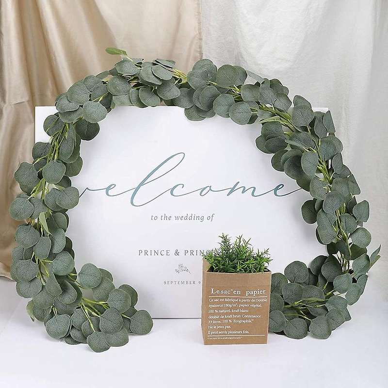 Artificial Eucalyptus Garland Greenery Eucalyptus Vines Faux