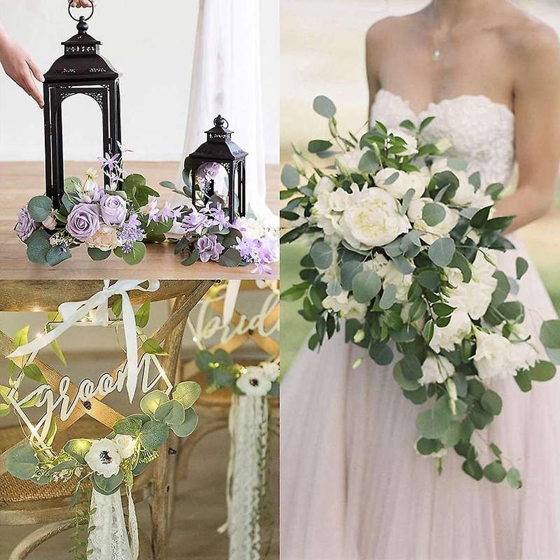 Artificial Eucalyptus Garland Greenery Eucalyptus Vines Faux