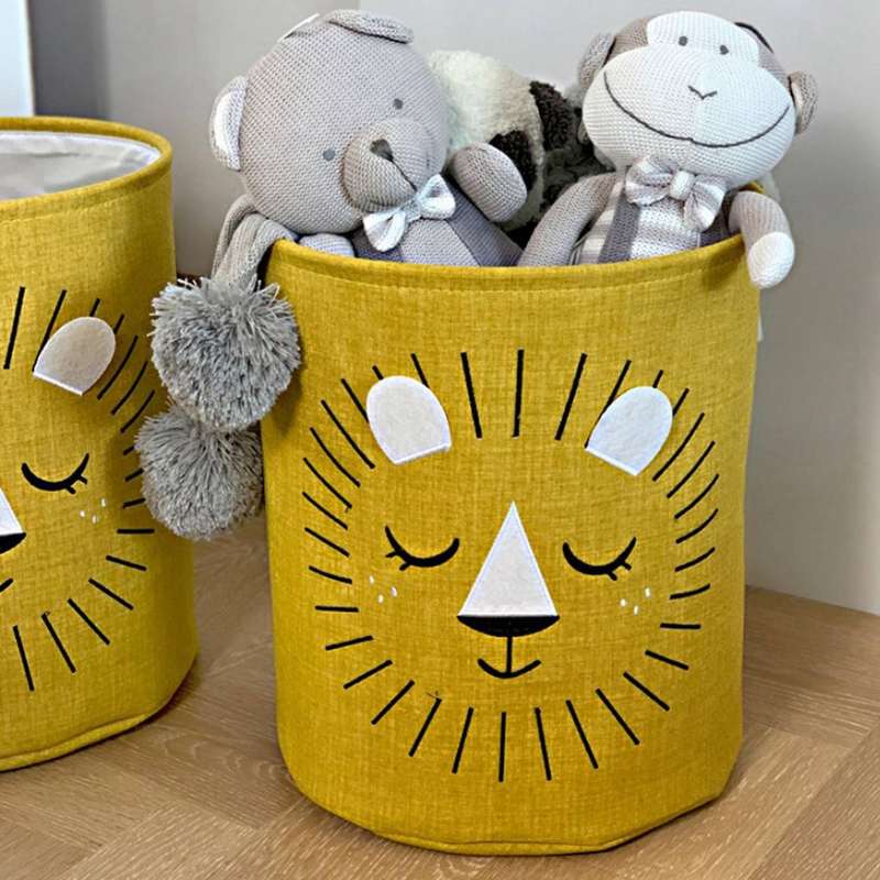 Foldable Laundry Basket for Dirty Clothes for Kids Toys Big Eye Doll