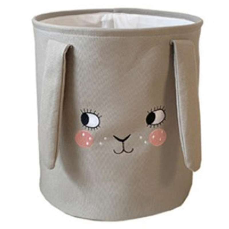 Foldable Laundry Basket for Dirty Clothes for Kids Toys Big Eye Doll