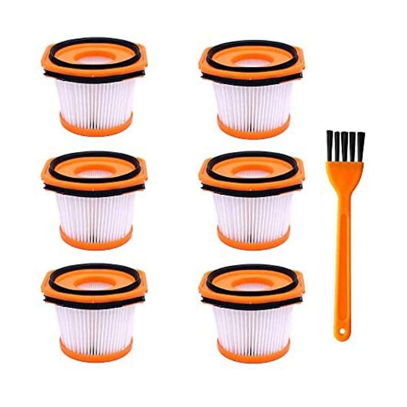6 Pack Replacement Filters for Shark Wandavac Models Ws620,ws630