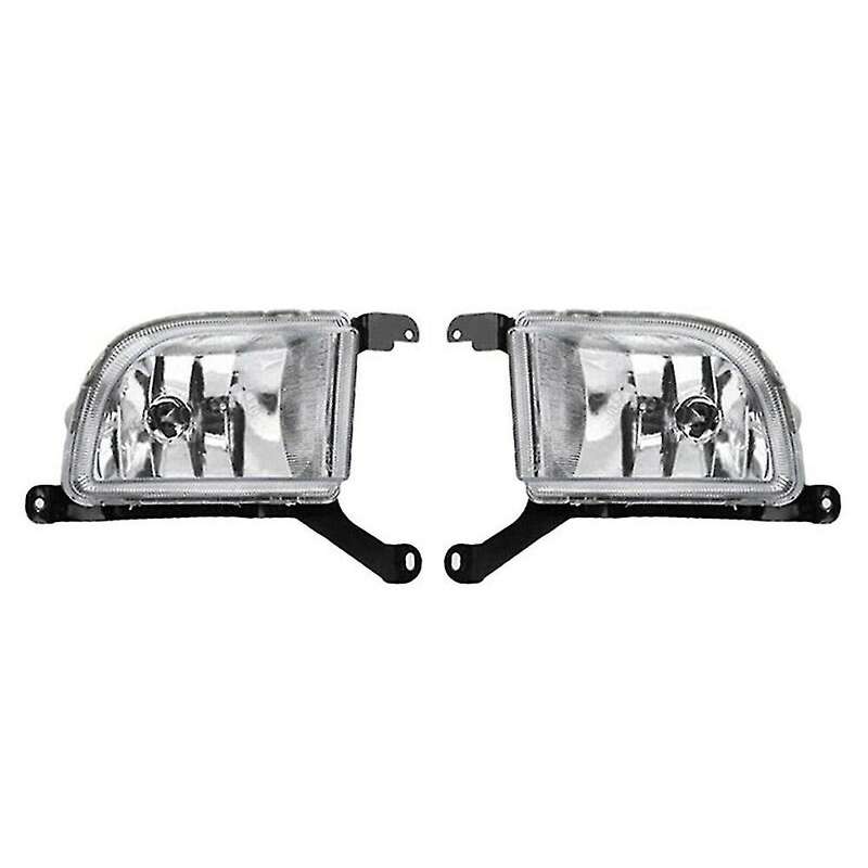 1pair Car Front Bumper Fog Lights Assembly Driving Lamp Foglight