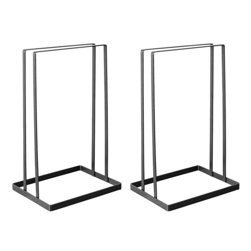 2x Hanger Storage Organizer, Hanger Stacker Rack for Laundry Closet