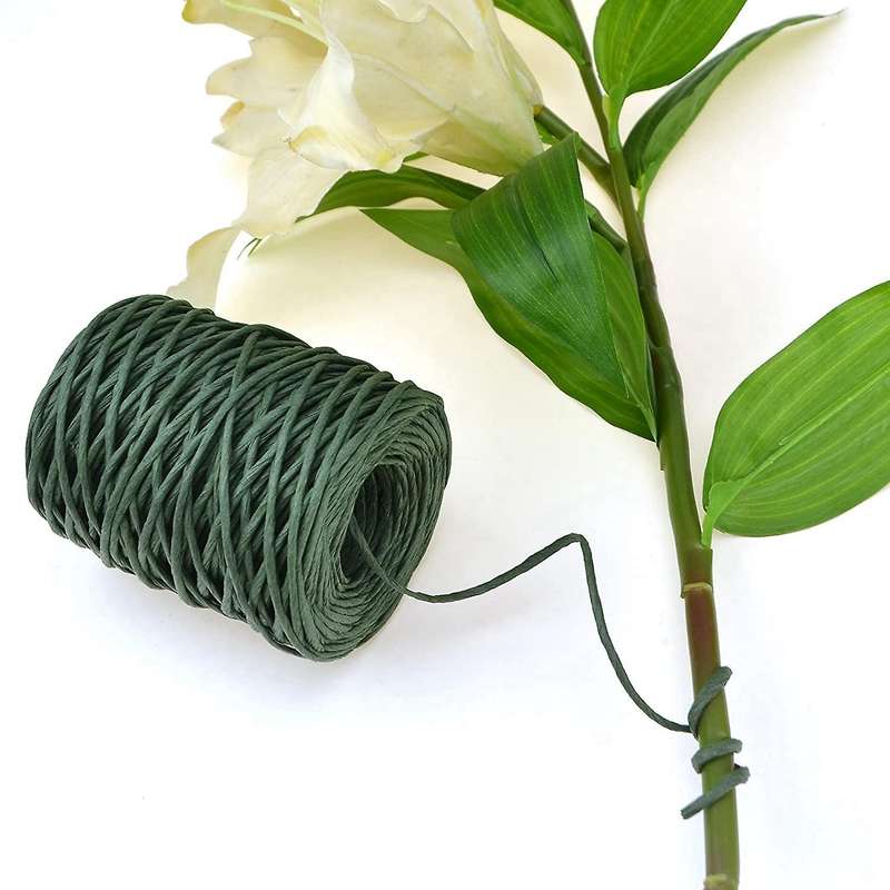 1.0mm Green Floral Bind Wire for Flower Bouquets (length: 210m)