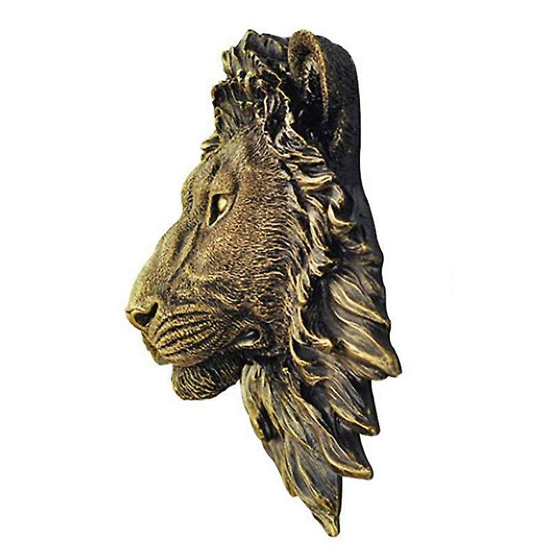 1pcs Animal Head Wall Decor Lion Wall Decor Wall Statue Home Decor