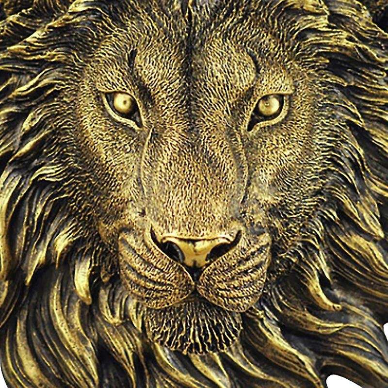 1pcs Animal Head Wall Decor Lion Wall Decor Wall Statue Home Decor