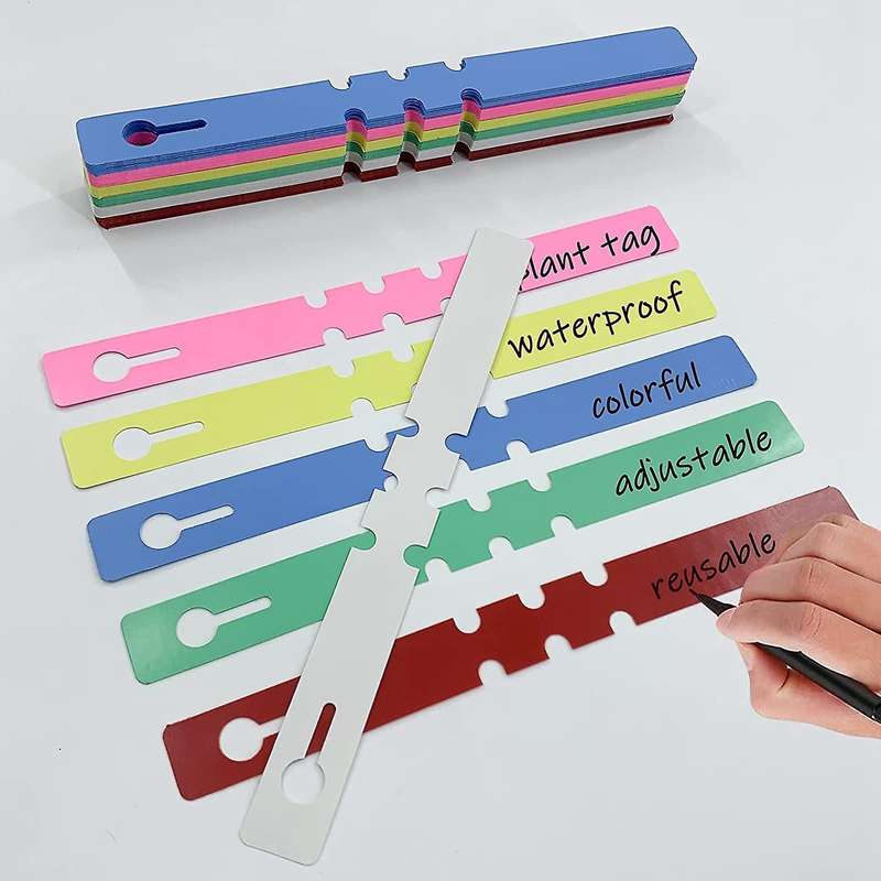 Pack Of 600 Plastic Plant Stake Stick-on Labels,for Attaching