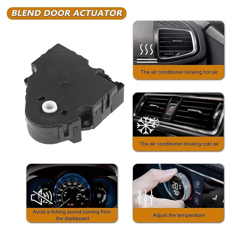 604-103 Hvac Heater Blend Air Door Actuator for Chevrolet Gmc Volvo