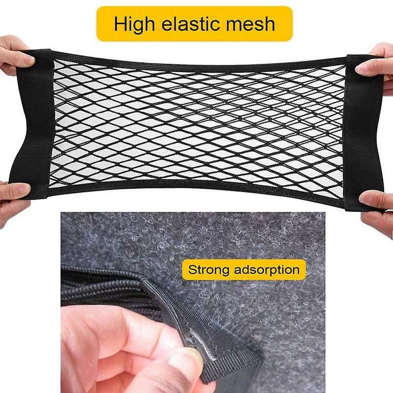 110 X 60cm Car Trunk Rear Storage Net 40x25cm for Suv Van Car Truck